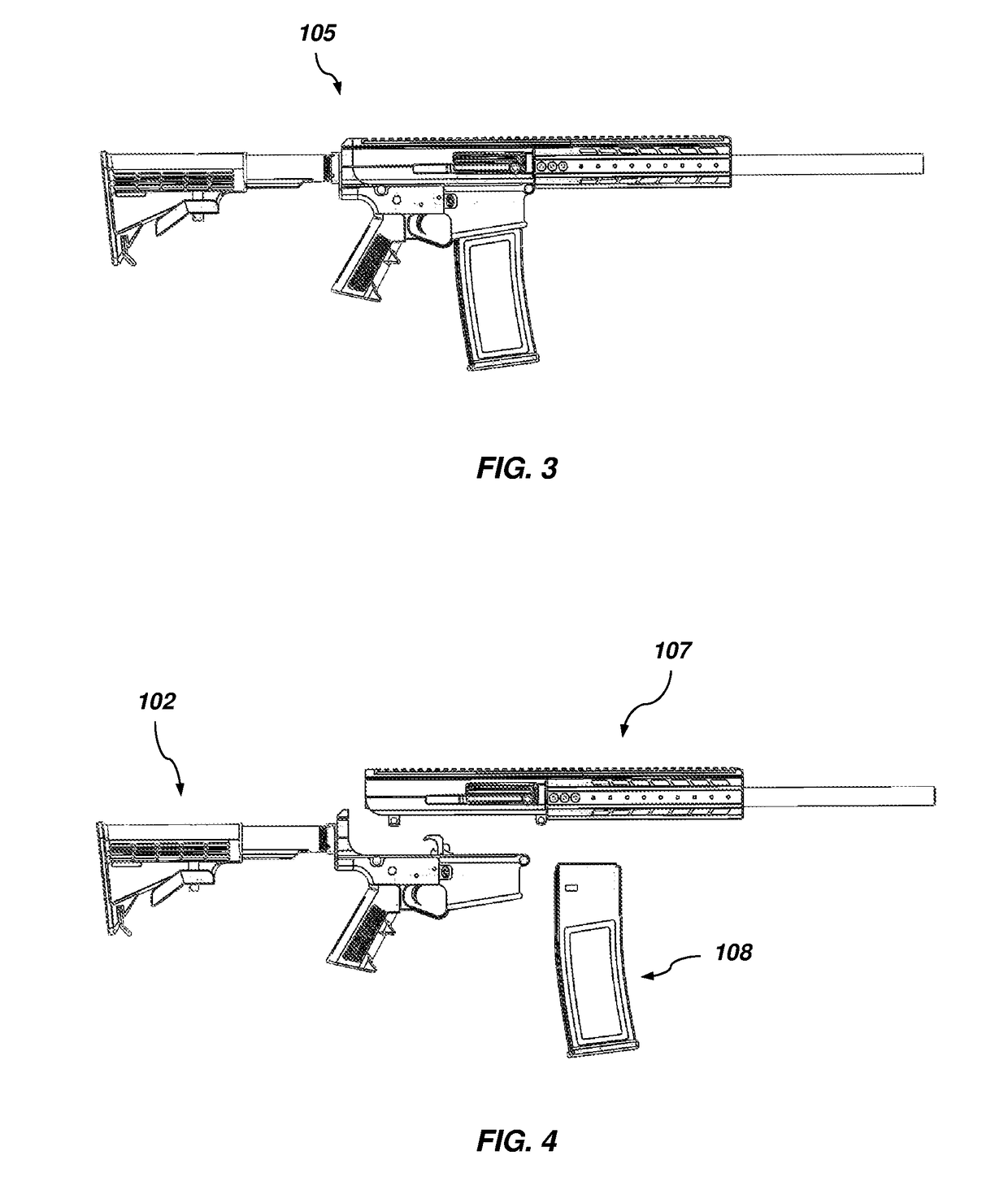 Ar based autoloading shotgun with a detachable magazine