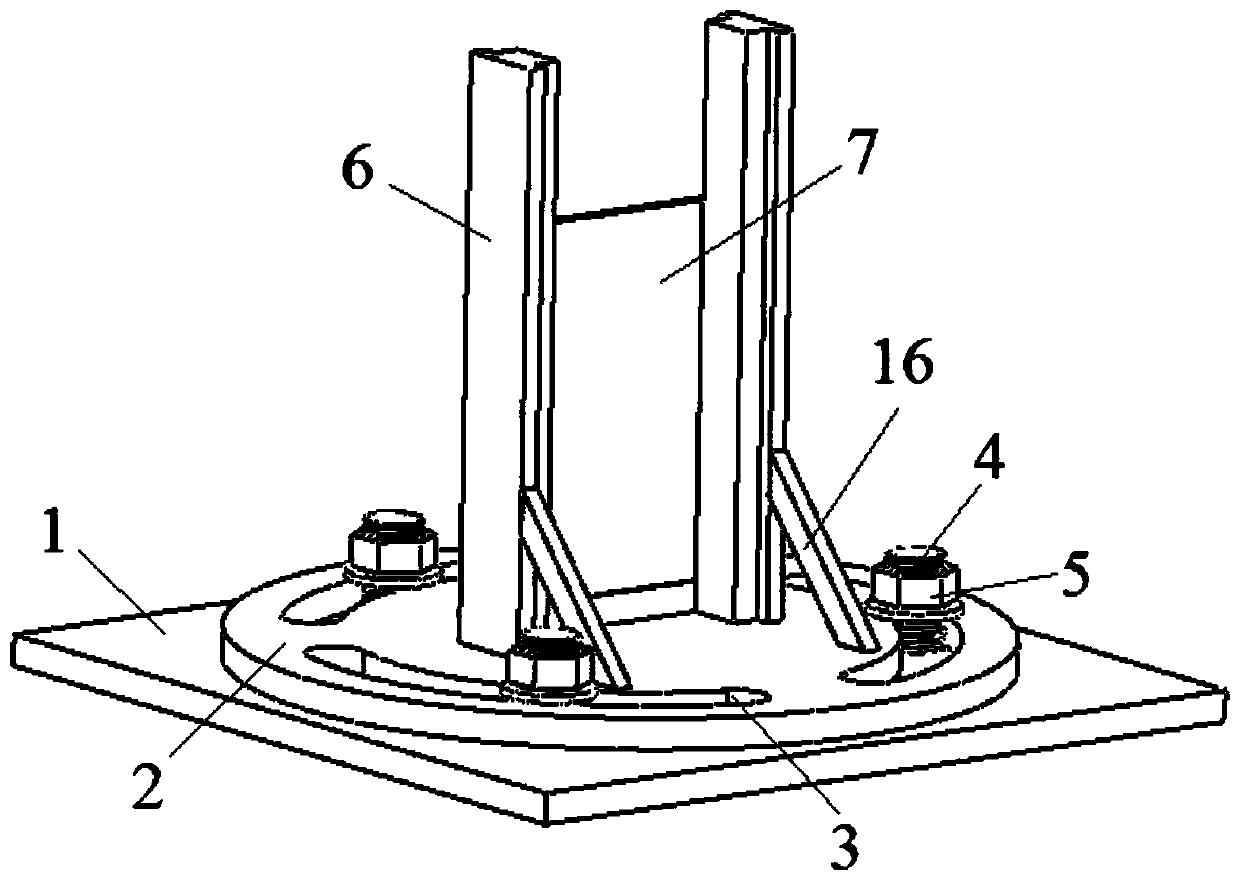 High-speed impact test fixture for composite laminate