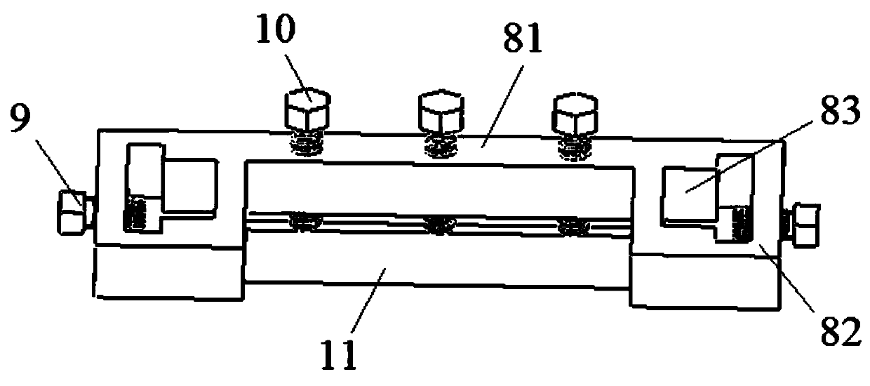 High-speed impact test fixture for composite laminate