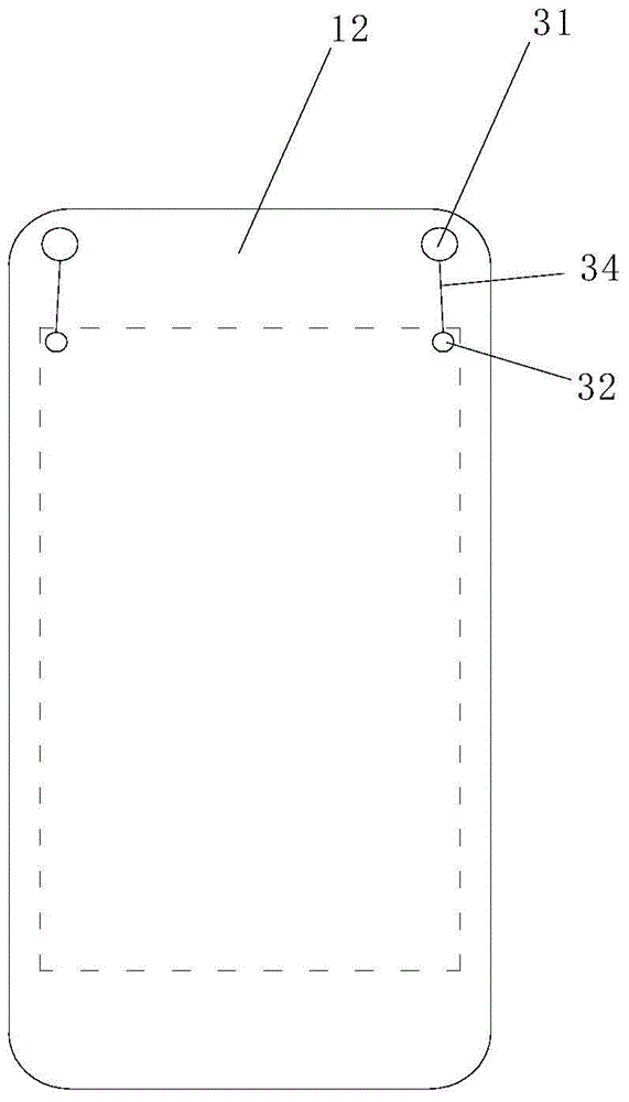 Method for allowing protective film or protective glass to be in communication with mobile phone