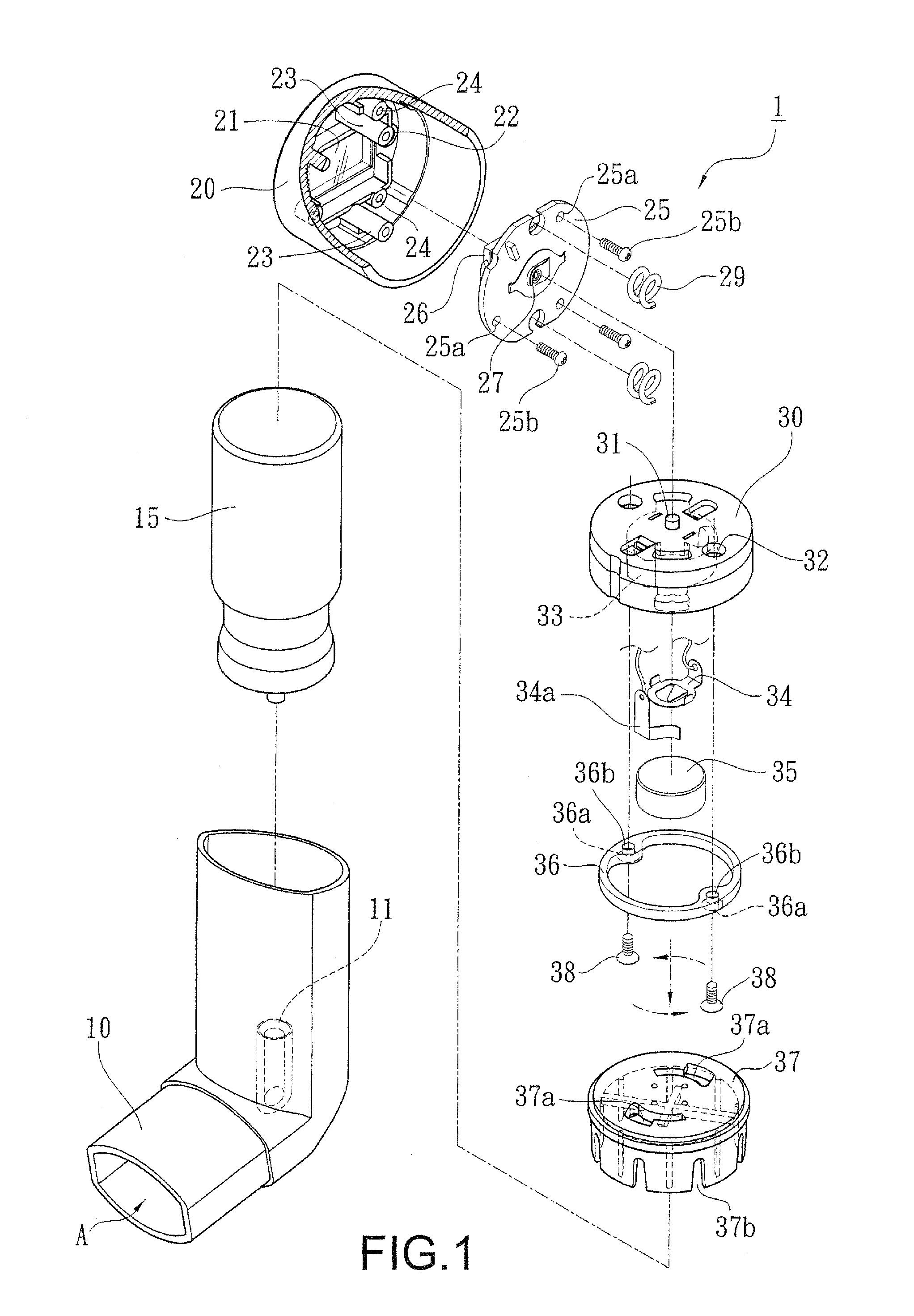 Counter for metered dose inhaler