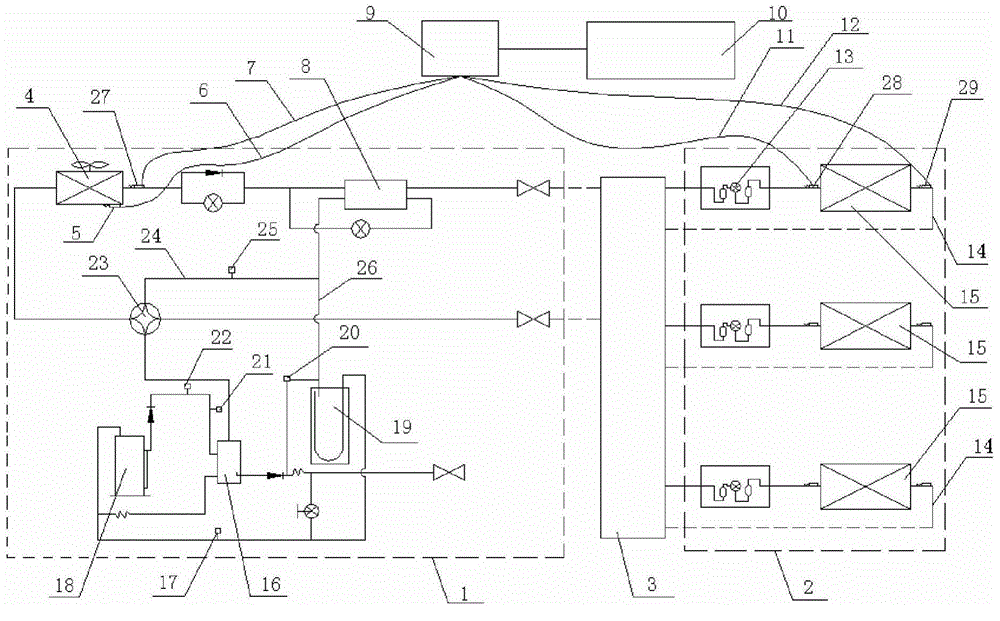 Device and method for detecting quantity of refrigerants and air-conditioner with device for detecting quantity of refrigerants