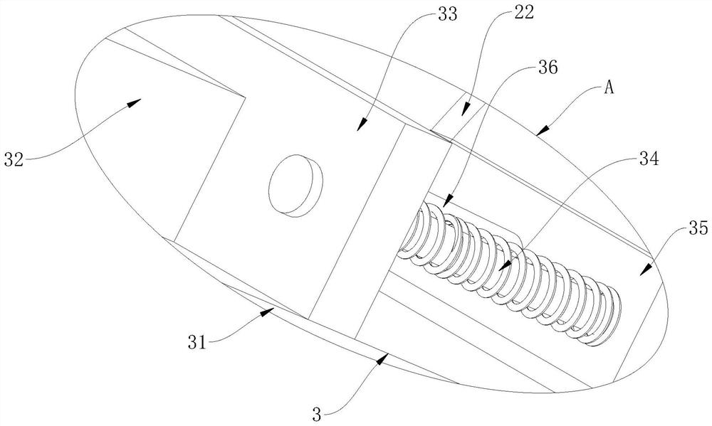 Compass type inoculation device beneficial to efficiency improvement and used for shiitake mushroom strains