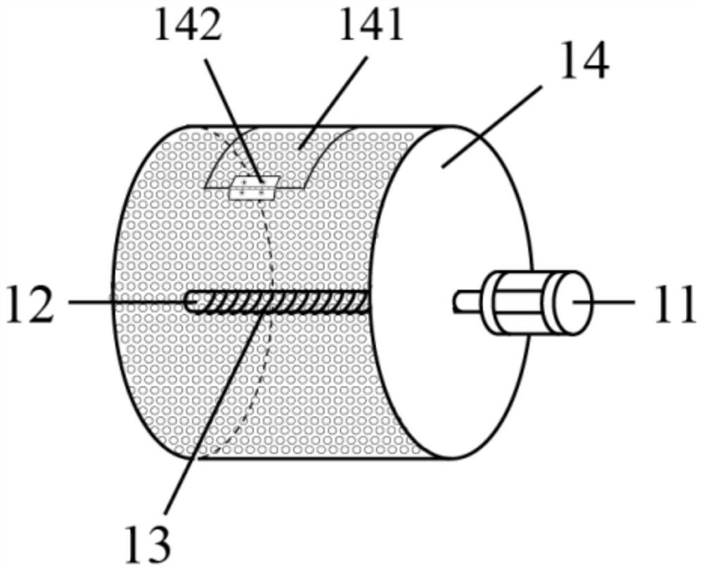 Multi-time automatic circulation disintegration-resistant test box and test method