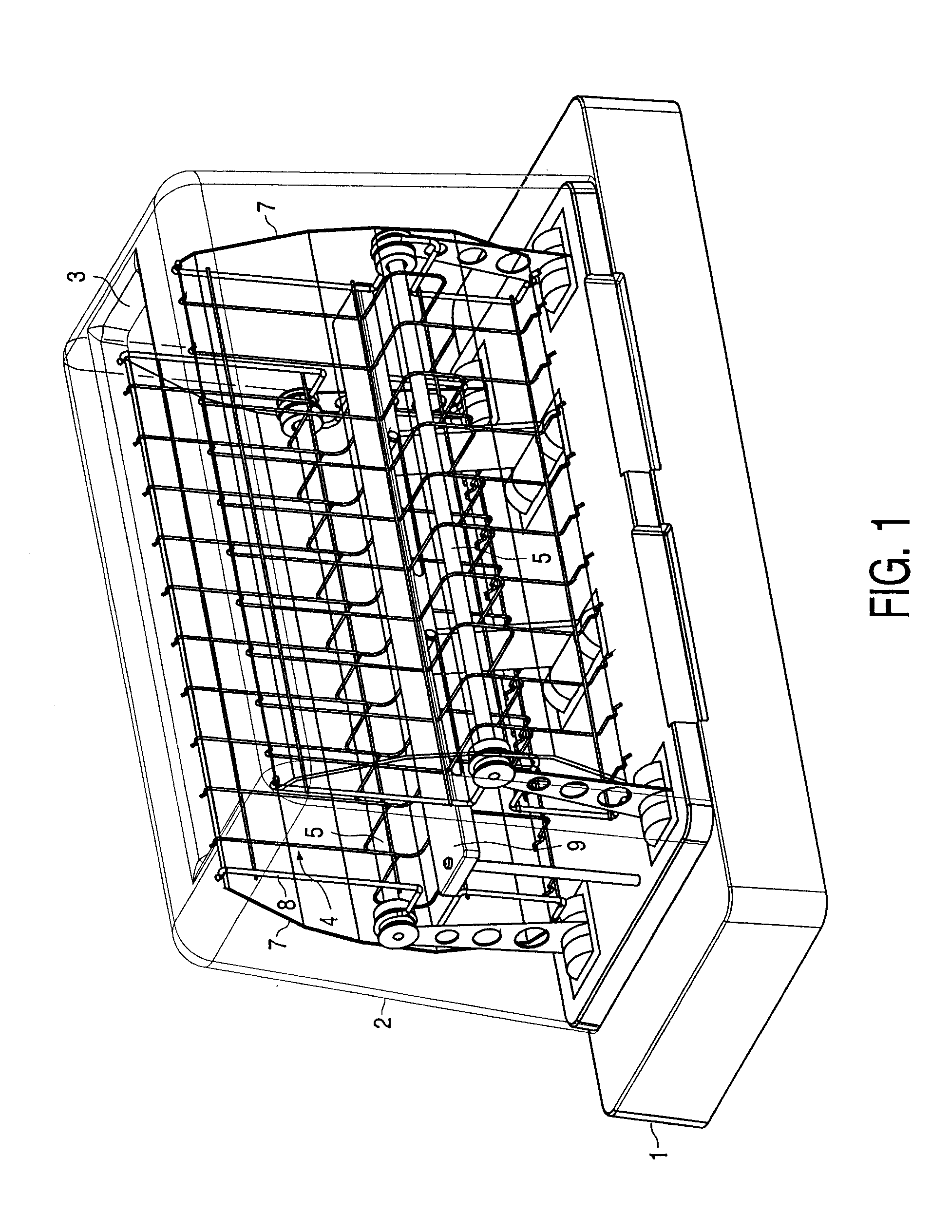 Apparatus for toasting bread