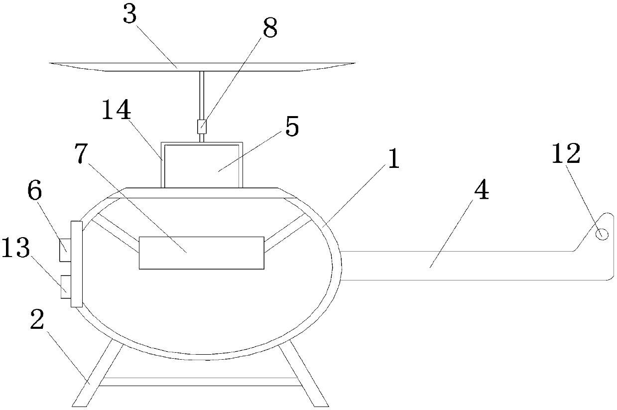 Noise-free intelligent obstacle avoidance unmanned aerial vehicle