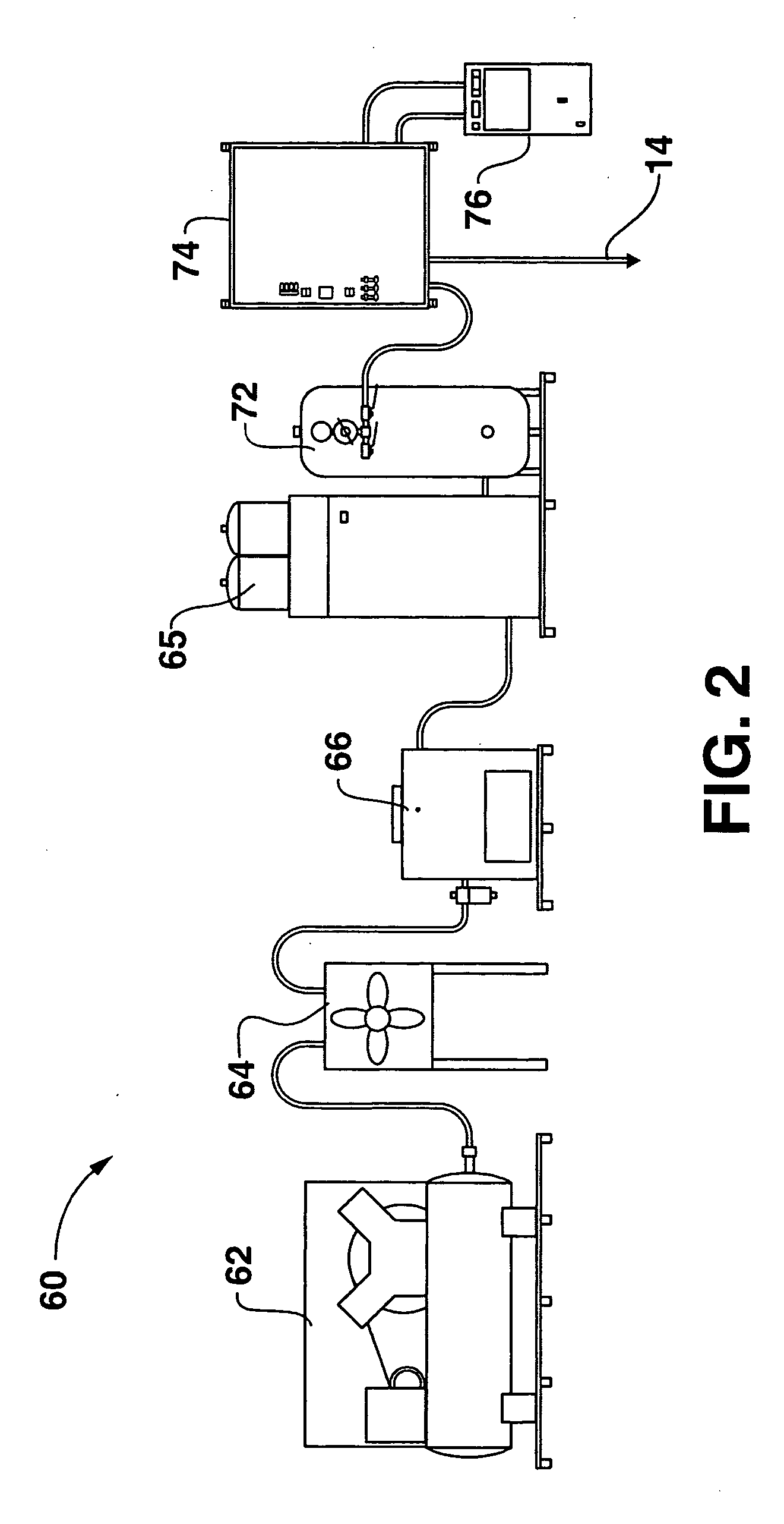 Carbonaceous waste treatment system and method