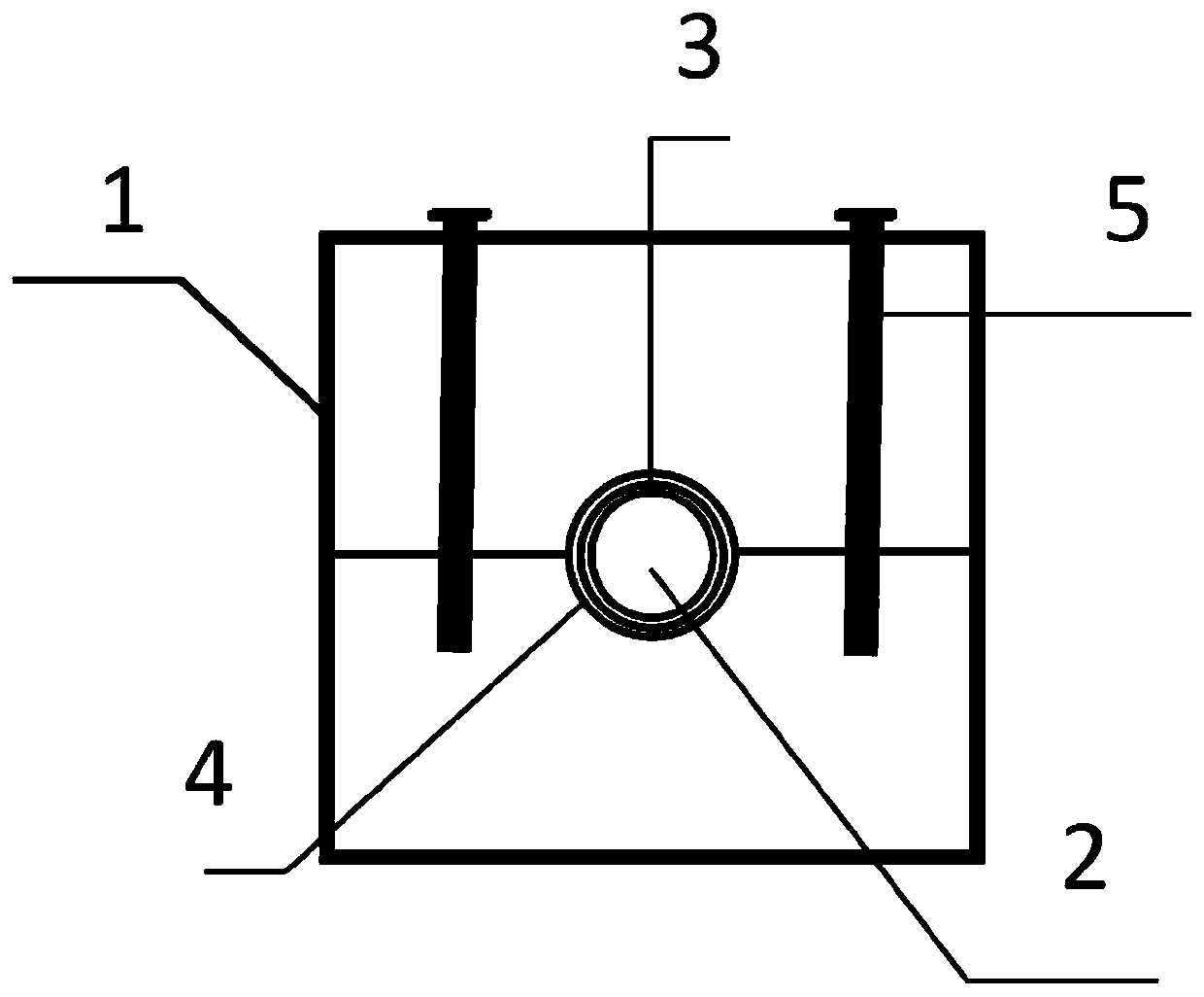 Laser conversion medium clamping device and laser