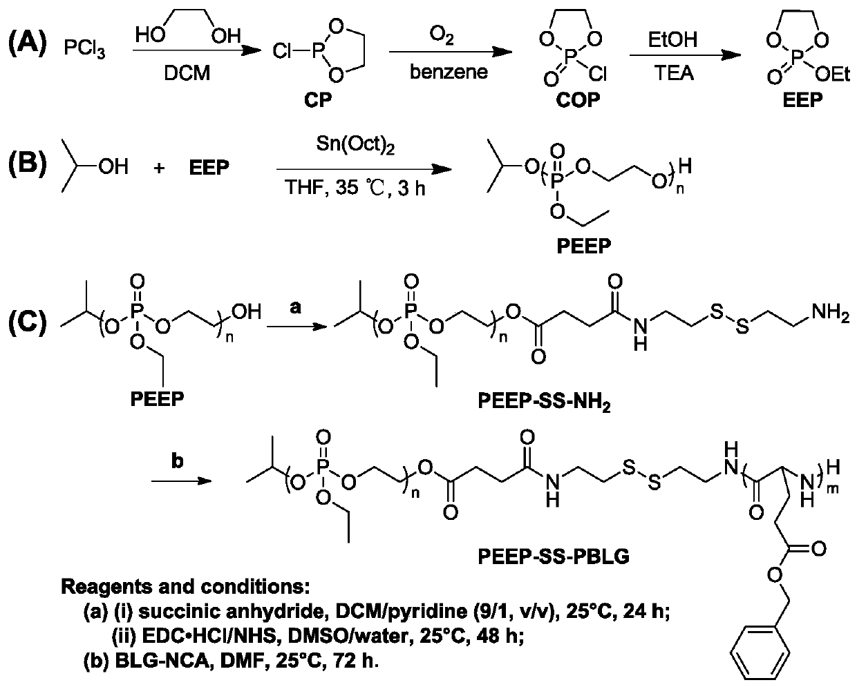 Preparation and application of a reduction-sensitive nanomicelle