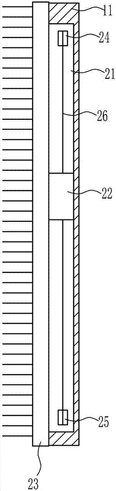 Dust removing device for computer sound