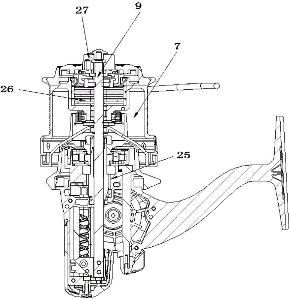 A fishing rolller with a fast disclosure adjustment device