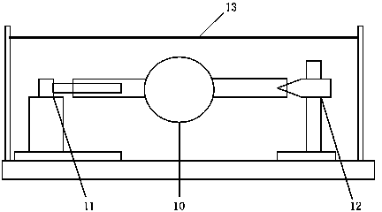 Spray method for carbon-doped coating on spherical surface