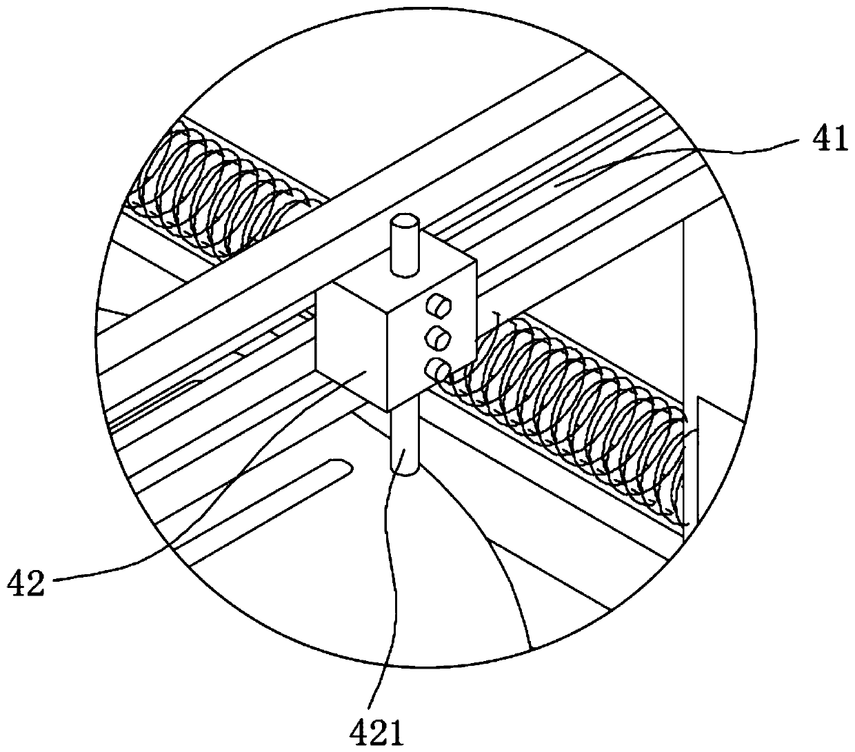 Torsion spring life testing device