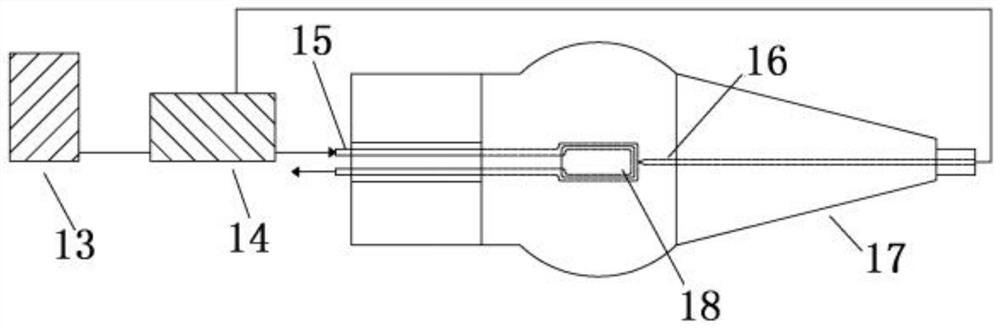 Quartz reaction kettle device for in-situ online monitoring of low-temperature high-pressure reaction