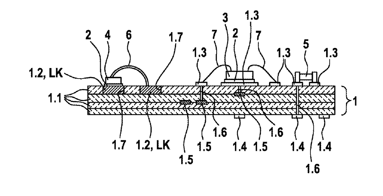 Circuit carrier and a method for producing a circuit carrier