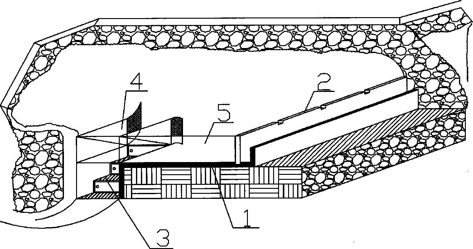 Method for building and repairing dam of flooded paddy field