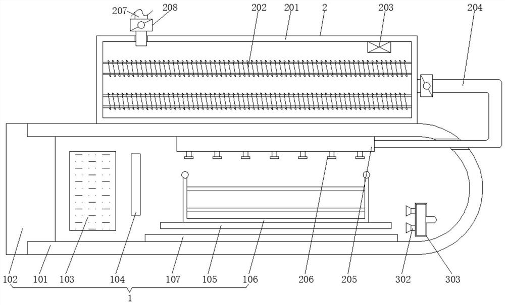 Constant temperature device convenient for improving single crystal diffusion