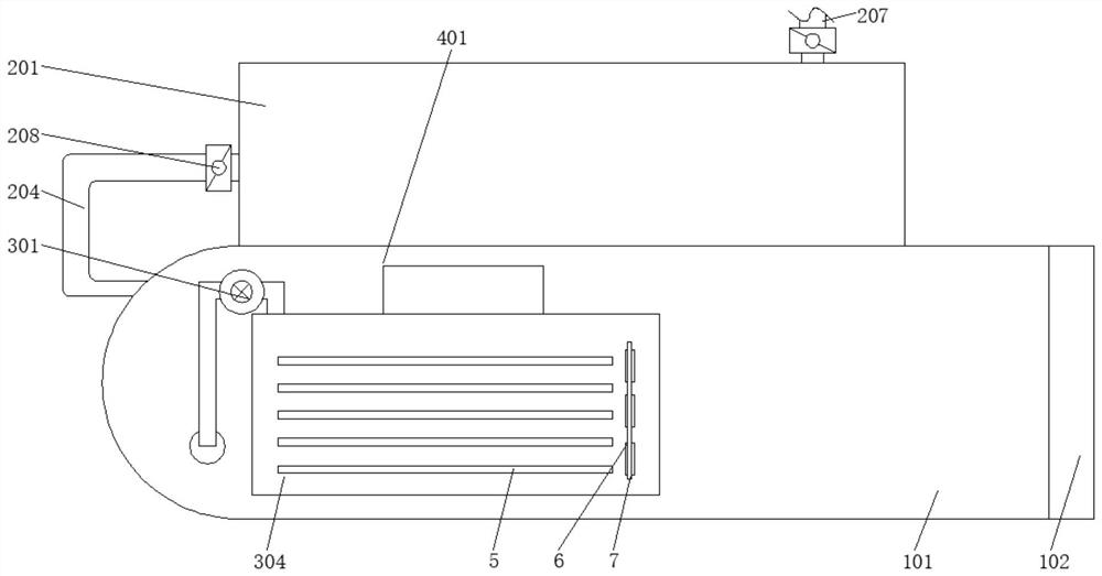 Constant temperature device convenient for improving single crystal diffusion