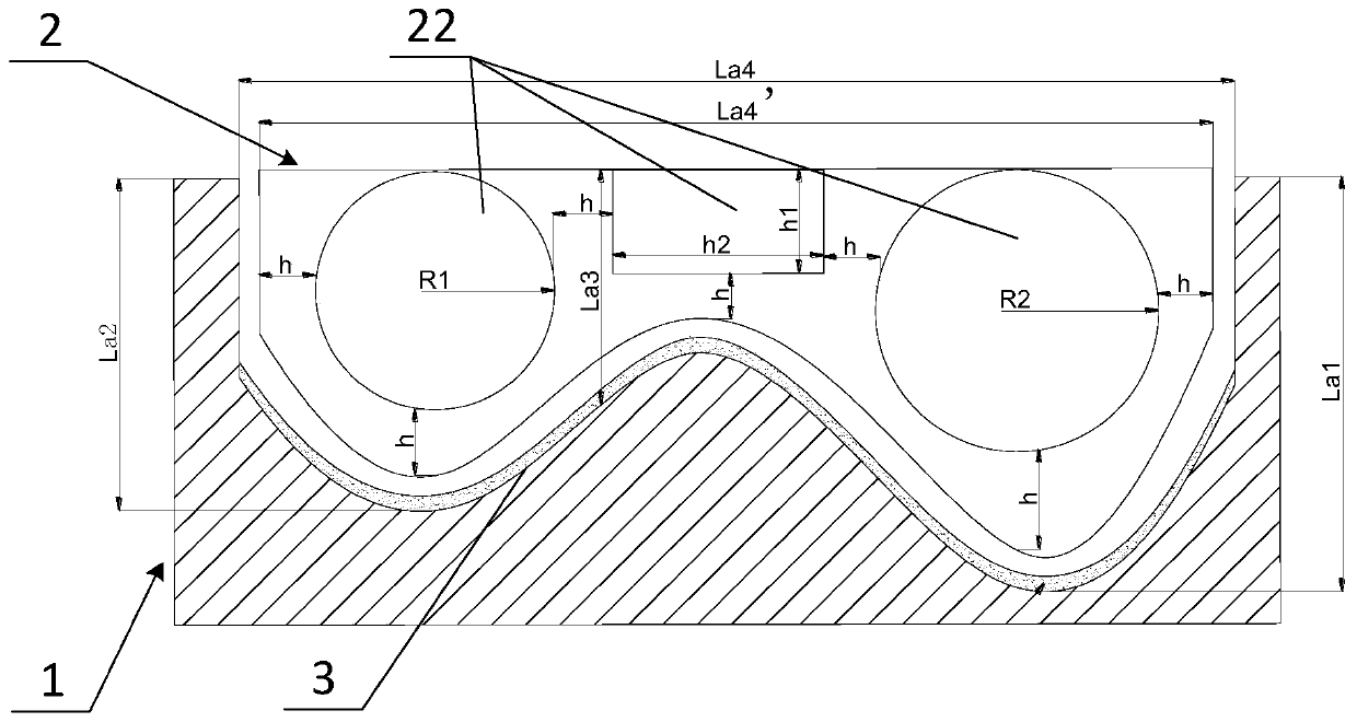 Combined mold and manufacturing method thereof