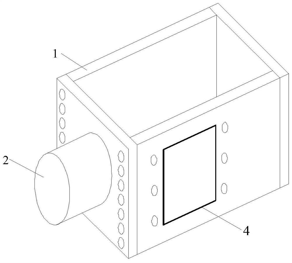 Multi-field infrared radiation observation device and method