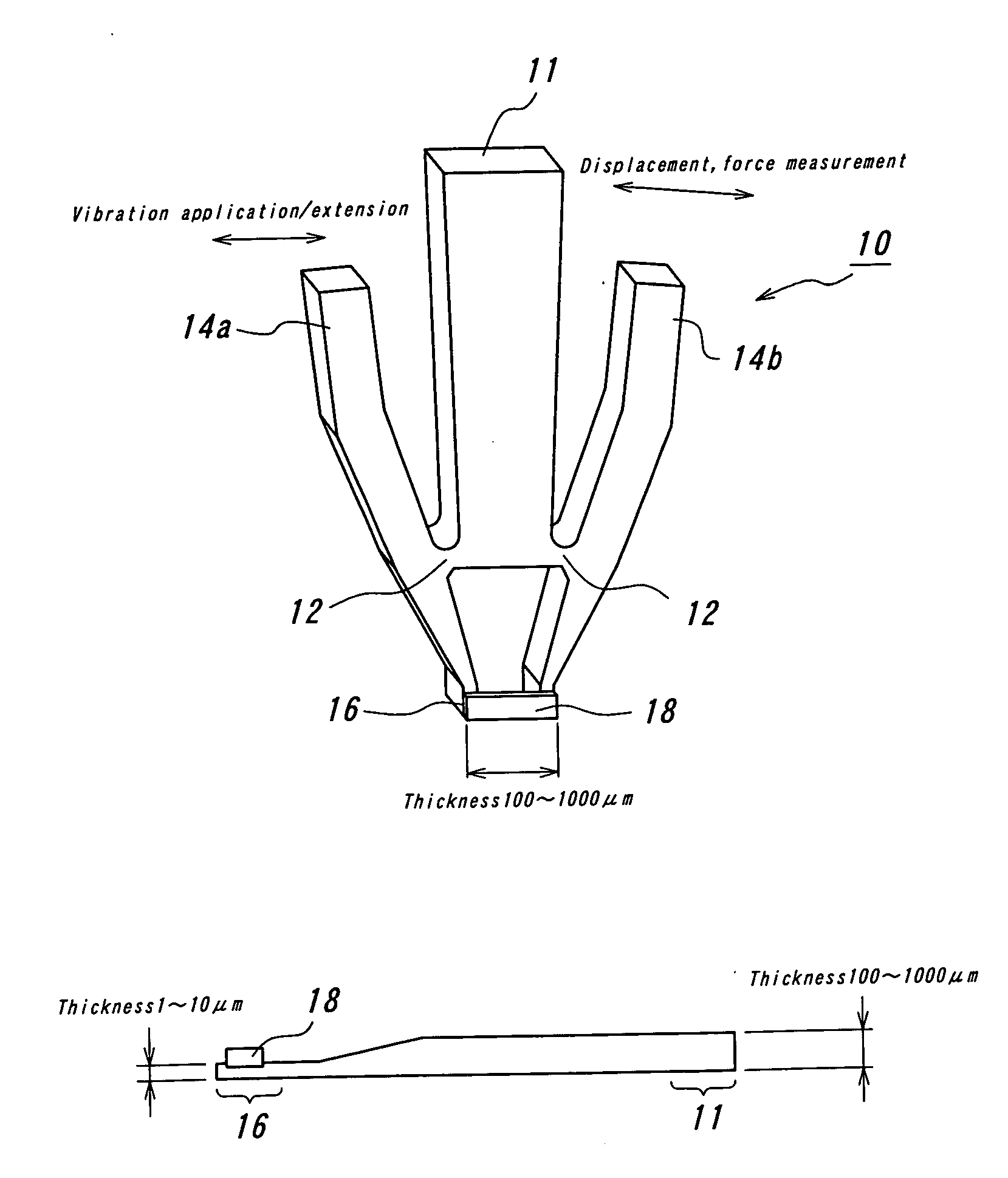 Mechanochemical type sensor