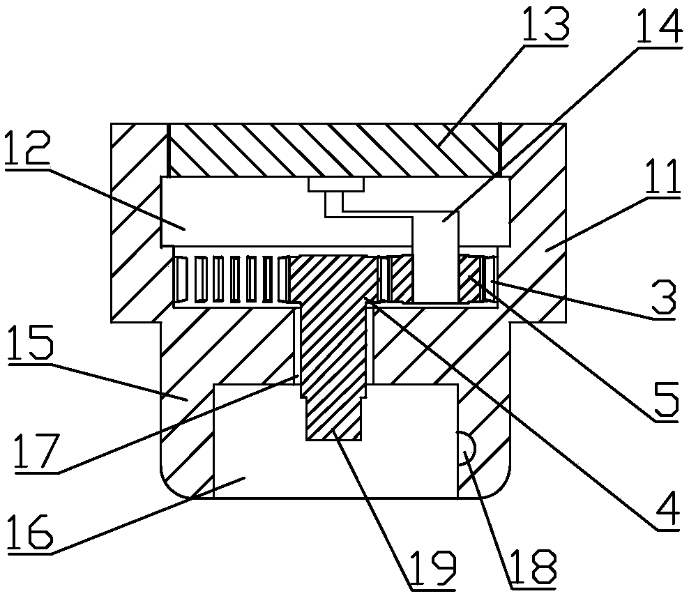 A hexagon socket screw fastener