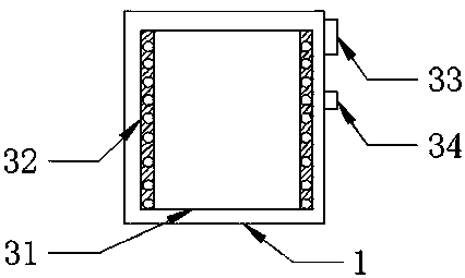 Floating oil recovery machine convenient to disassemble