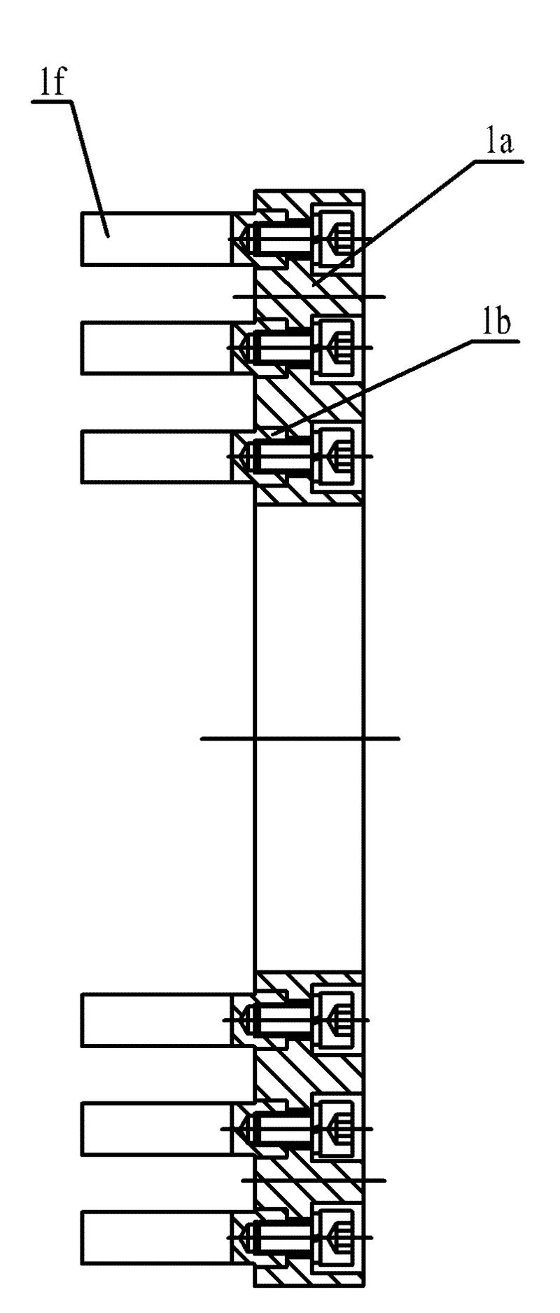 A stator-rotor structure of a high-shear equipment with a replaceable crushing ring gear