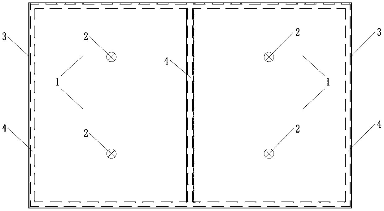 Vacuum pre-compression water-drainage consolidation method for uranium tailings mud