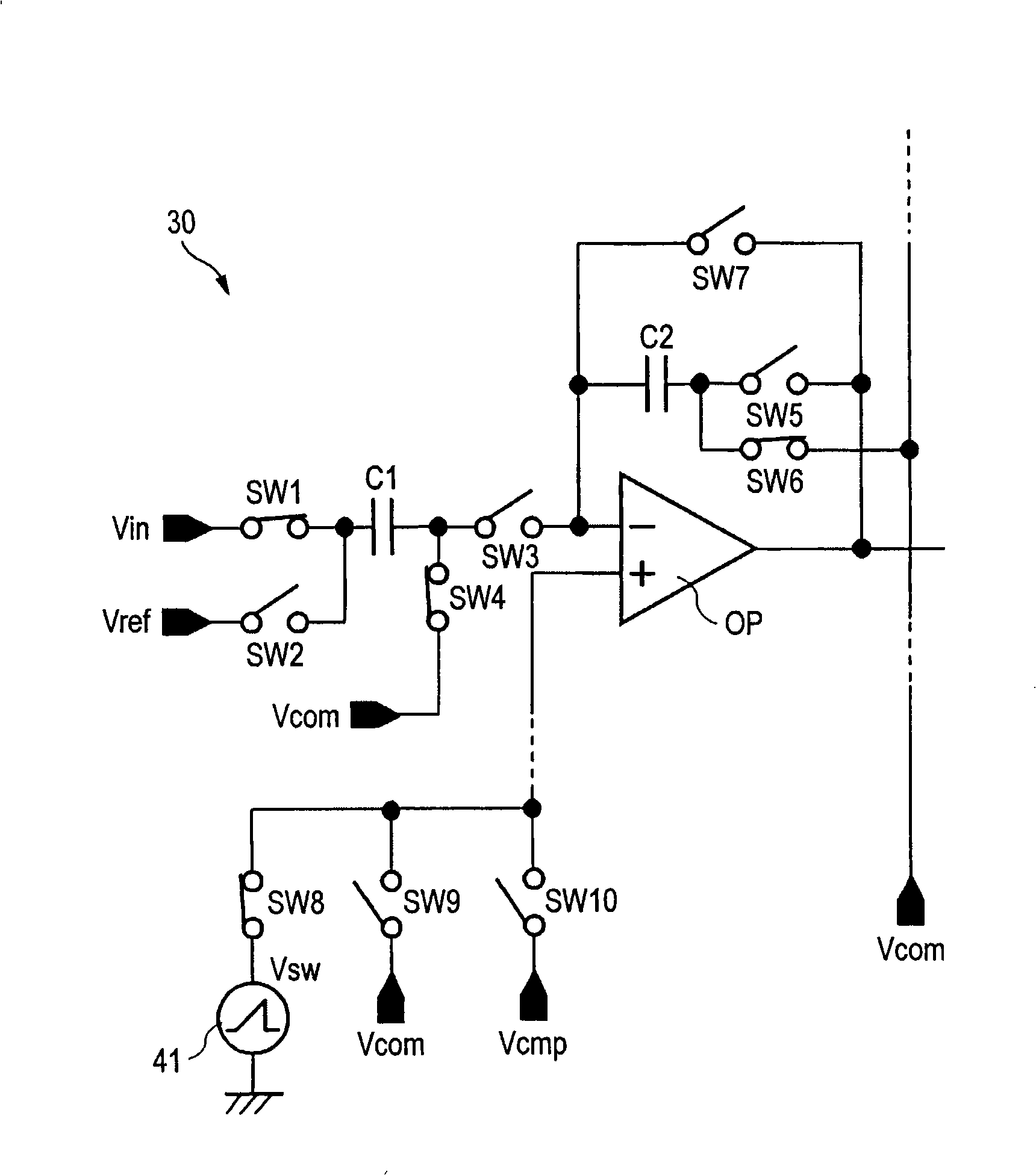 A/d conversion circuit, control method thereof, solid-state imaging device, and imaging apparatus