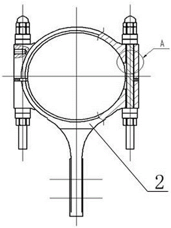 Cable clamp bolt for suspension bridge and surface treatment method of cable clamp bolt for suspension bridge