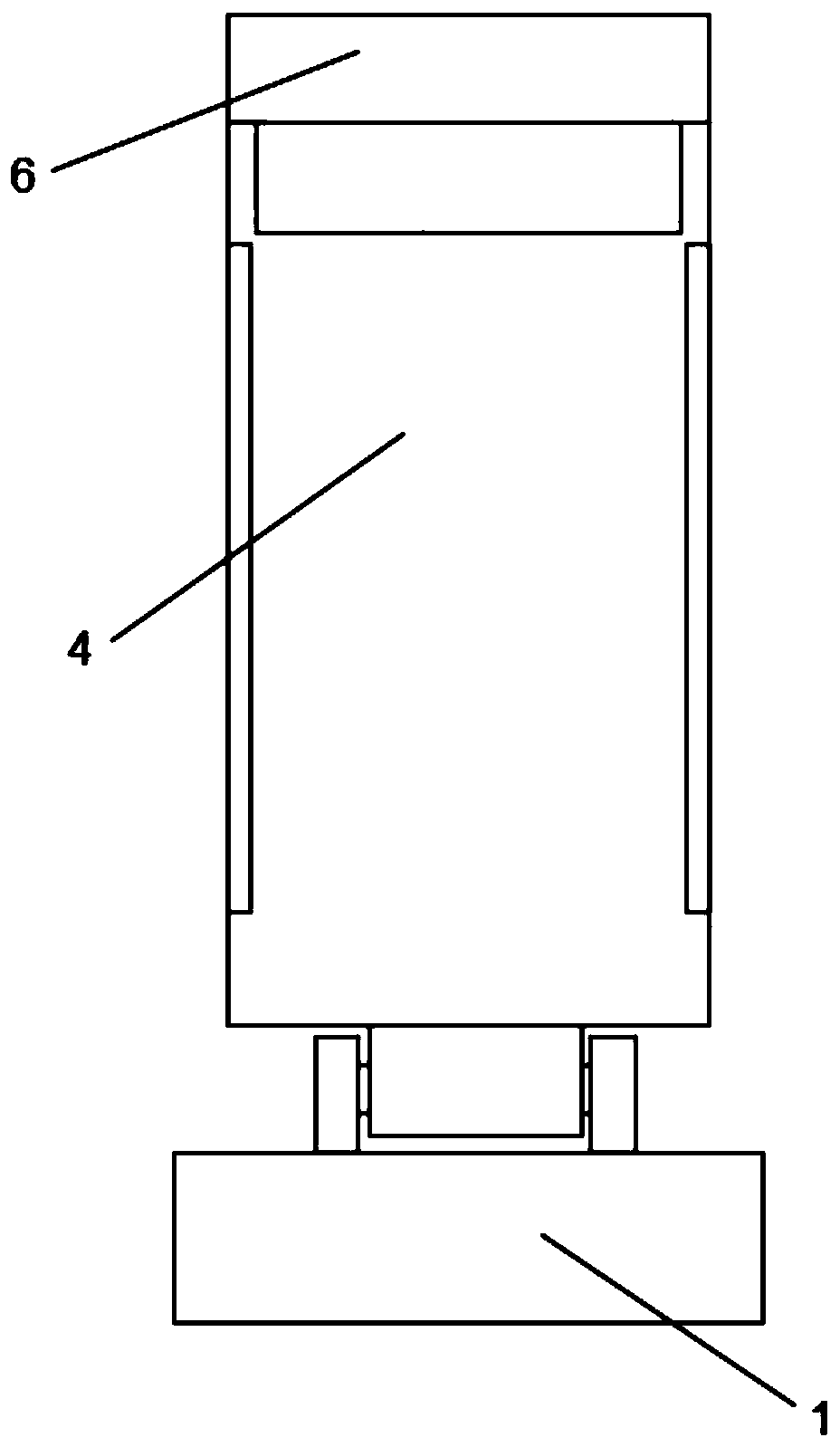 Knee bending support for tibia intramedullary nail operation