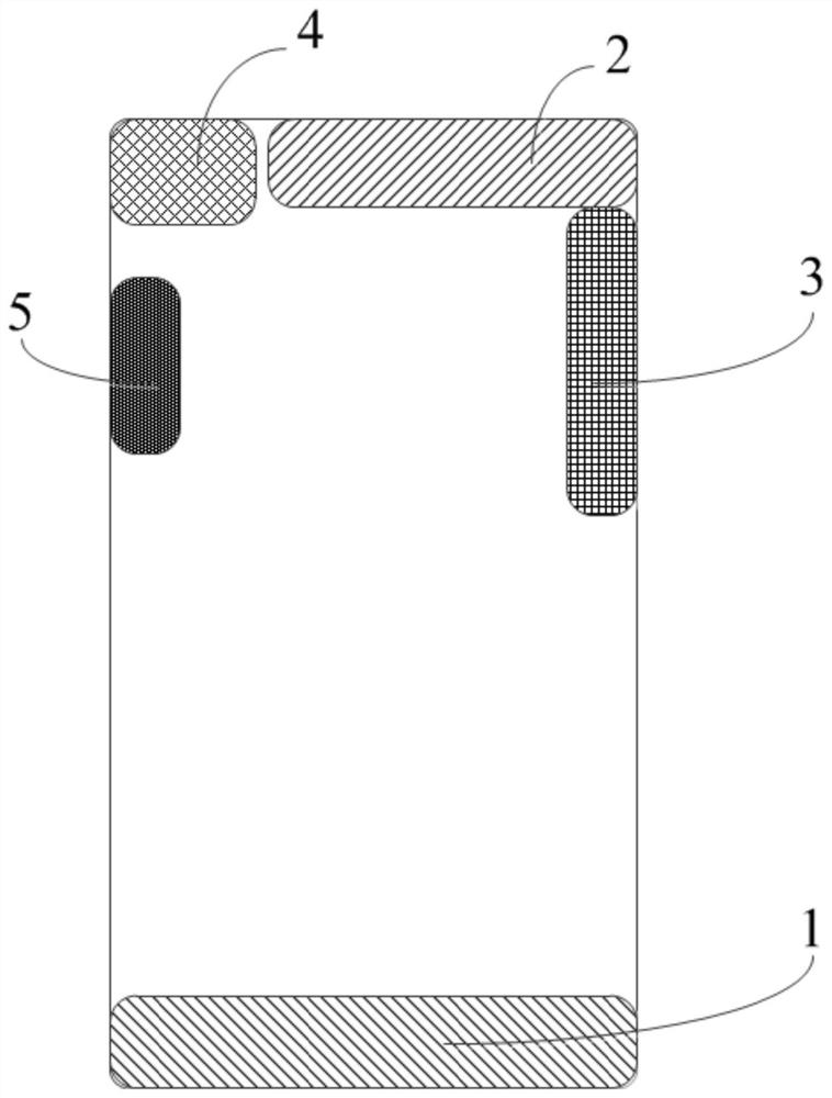 Antenna transmitting power adjusting method and device, storage medium and mobile terminal