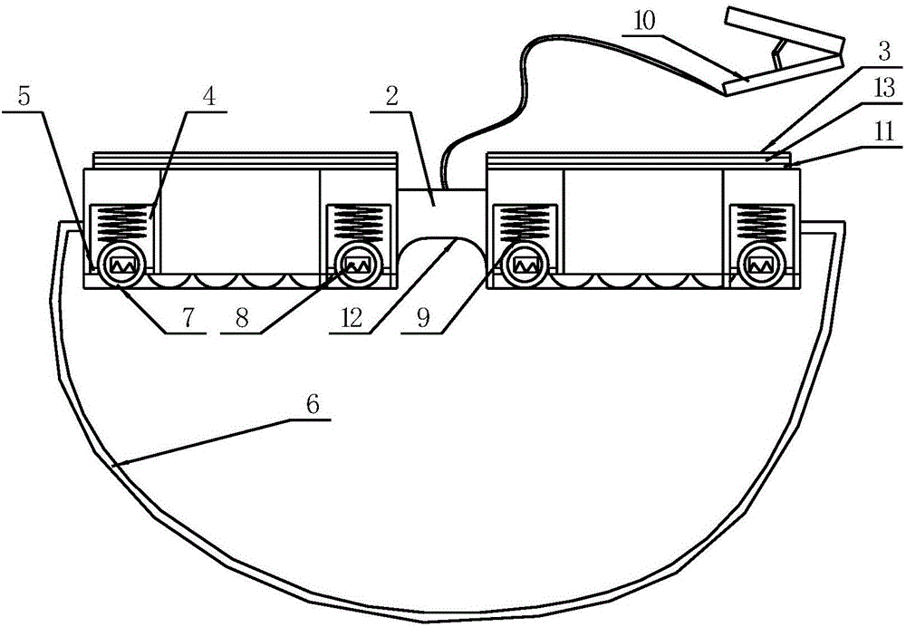 Multifunctional eye patch for psychological experiment