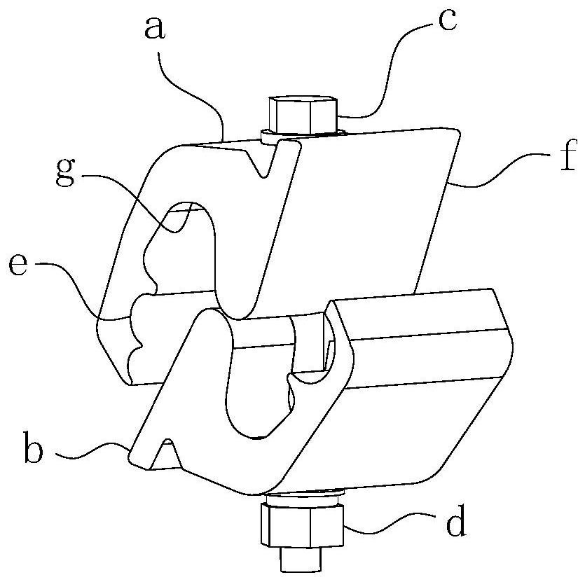 Live-line and live-line connection integrated installation tool