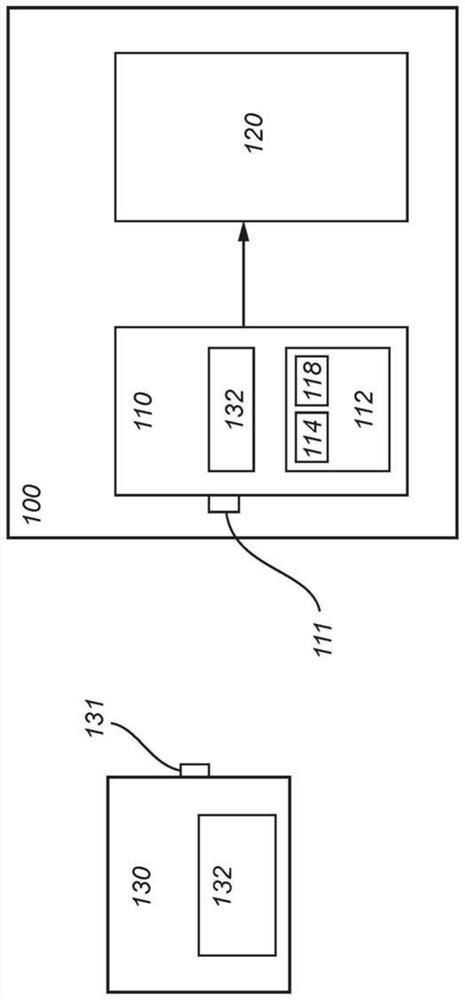 A mining machine adapted for extracting material from a deposit, and method for control thereof