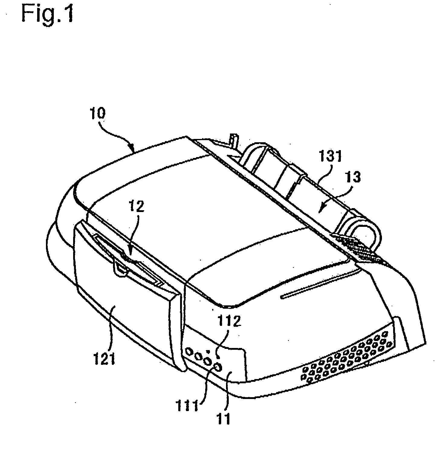 Non-contact communication between a device and its expendable container