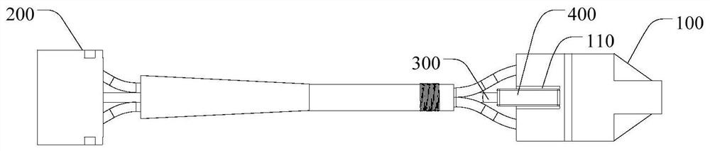 Connecting piece, compressor and refrigeration equipment