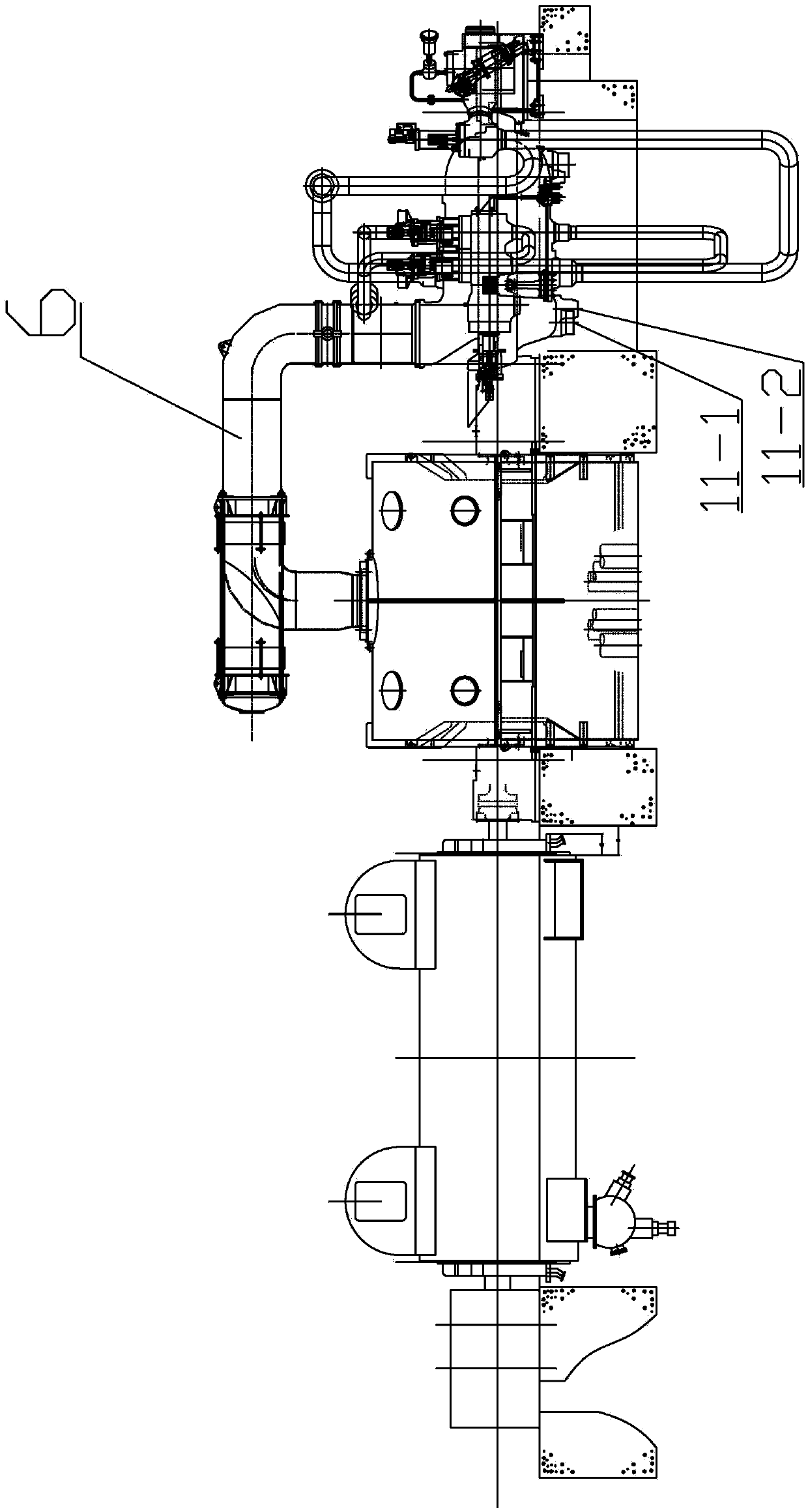 660MW-grade primary intermediate reheat extraction steam turbine unit