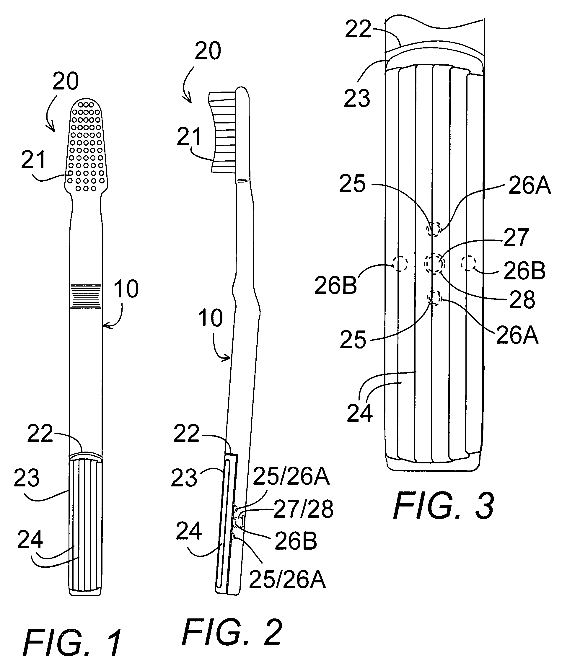 Combination toothbrush and pivotable tongue scraper