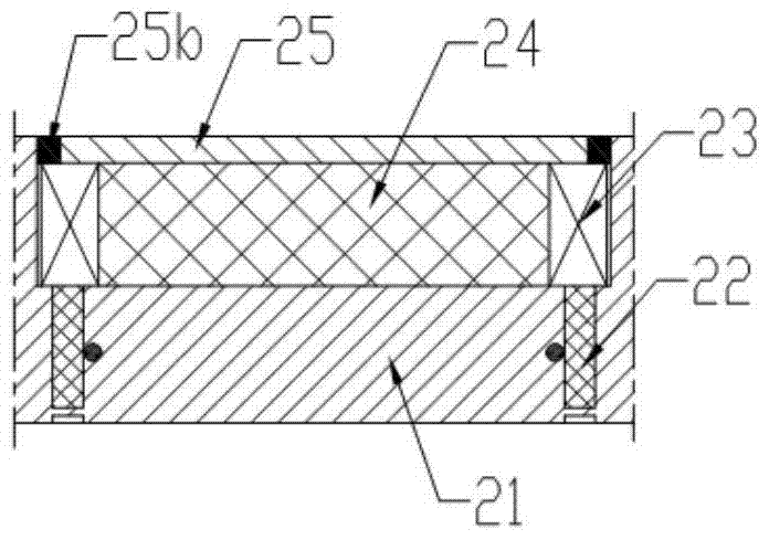 Honeycomb array structure mount type double-sided strong magnetic electric control permanent magnet template