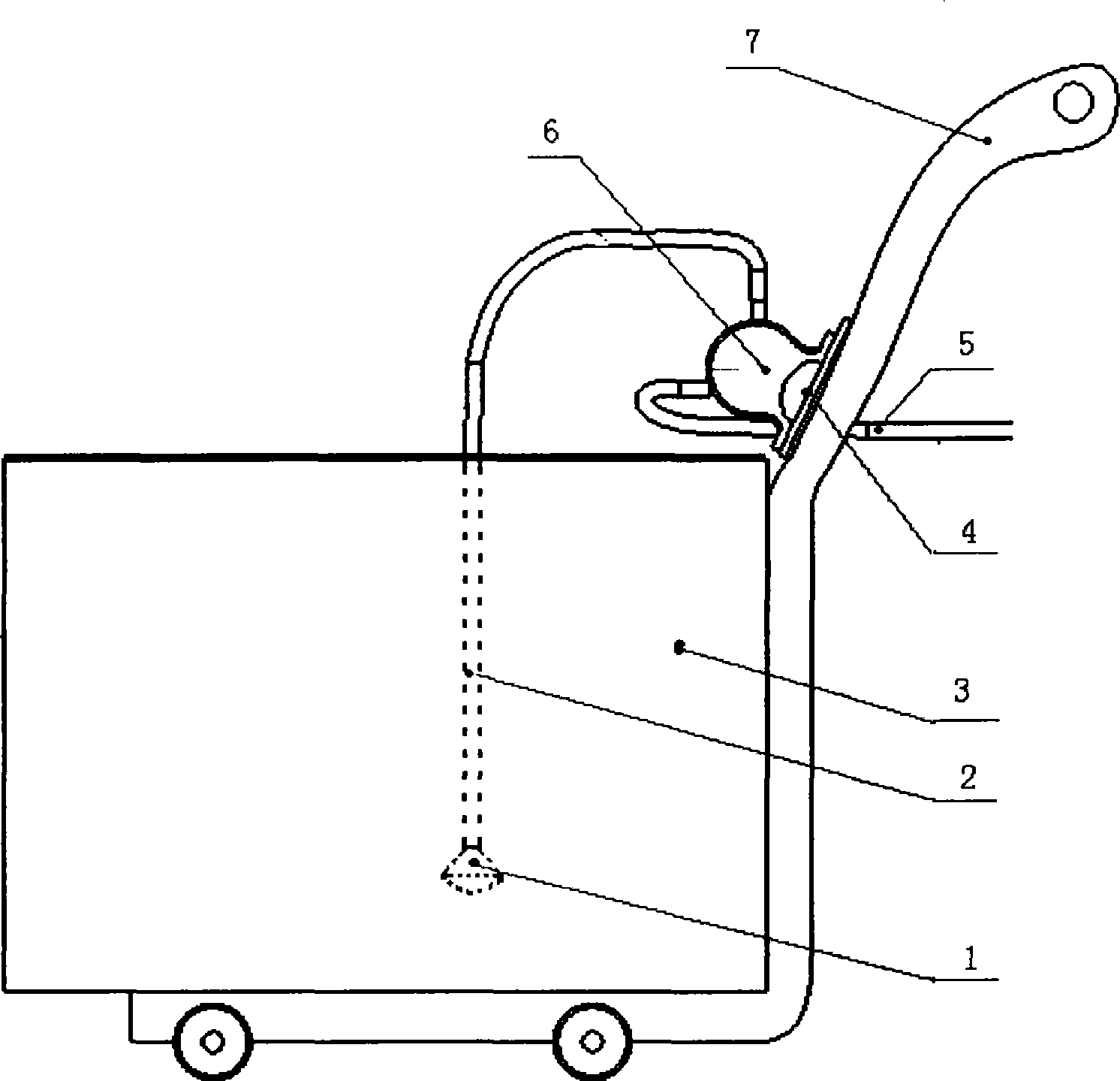 Floating-type pesticide-spraying machine