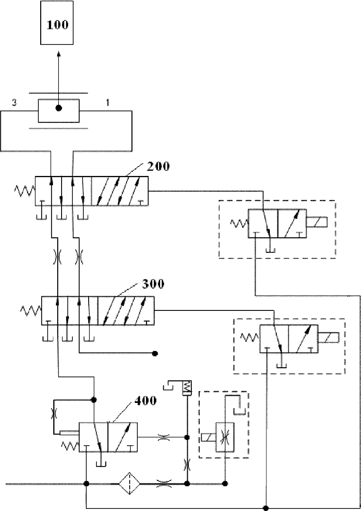 Double-clutch type automatic transmission fork shifting gear engaging force dynamic self-adapting method