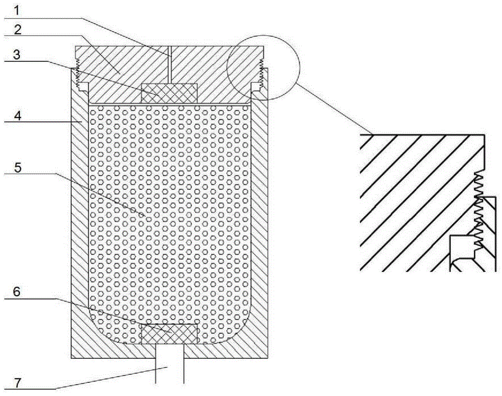 A method for preparing diamond-al composite material by extrusion impregnation