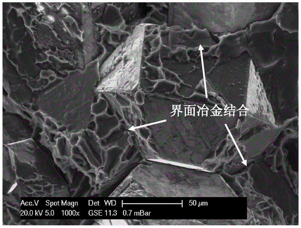 A method for preparing diamond-al composite material by extrusion impregnation