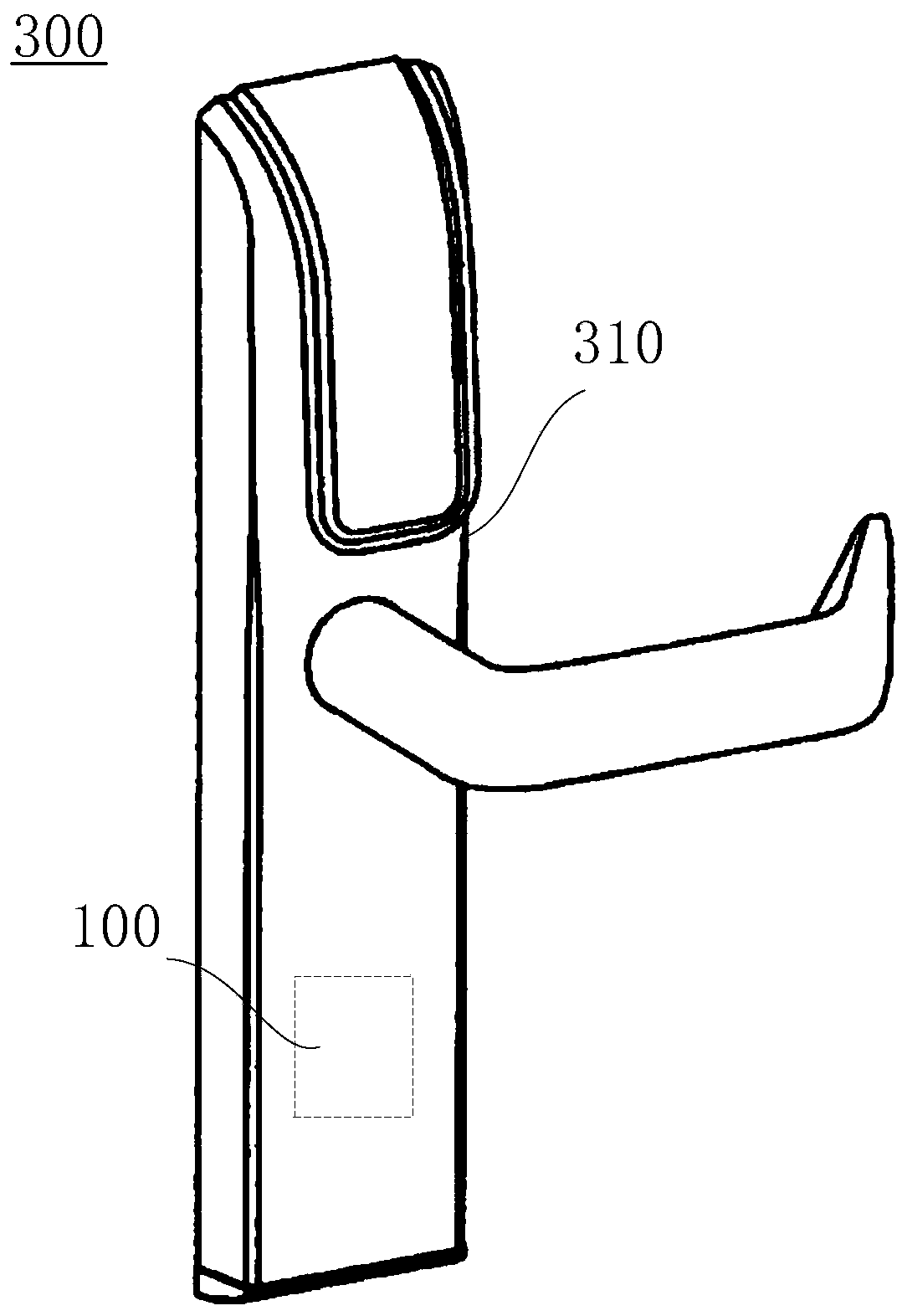 Current backflow prevention circuit and intelligent door lock system