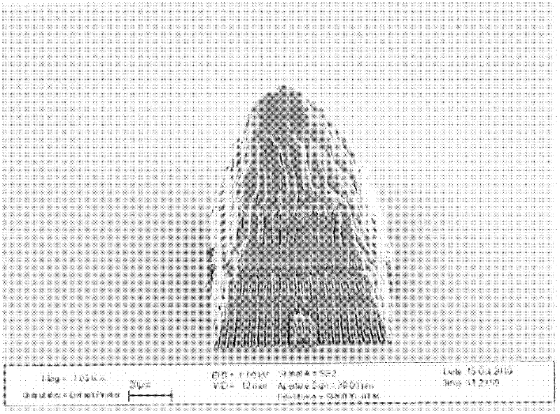 Method and device for location-triggered application of an intensity pattern from electromagnetic radiation to a photosensitive substance and applications of same