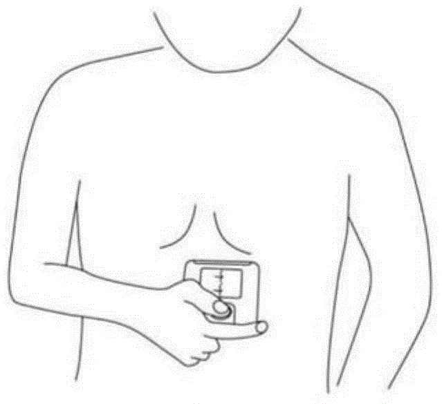 Cardiovascular health monitoring device and cardiovascular health monitoring method