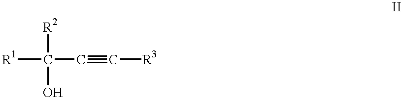 Process for the preparation of unsaturated 4,5-allene ketones, 3,5-diene ketones and the corresponding saturated ketones