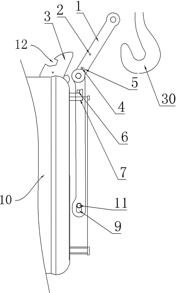 Vertical and horizontal dual-purpose steel ladle tilting mechanism